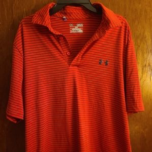 New red underarmour shirt!